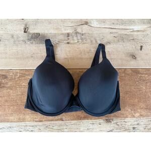 Victoria's Secret VS Smooth Black 32DD T-shirt Lightly Lined Full-Coverage Bra